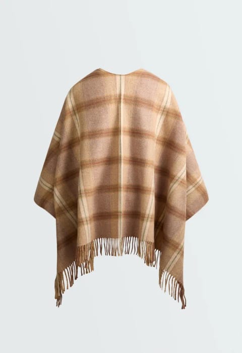 شنل چهارخانه ۲۵٪ Wool