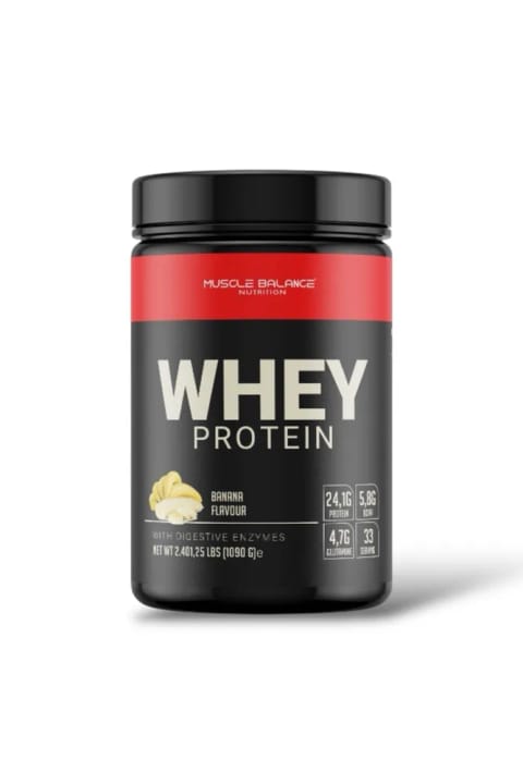 MUSCLE BALANCE Whey Protein 1090 گرم 33 سرویس موز