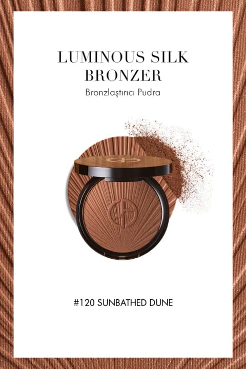 Giorgio Armani Luminous Silk Bronzer پودر برنزه‌کننده 120 Sunbathed Dune ...