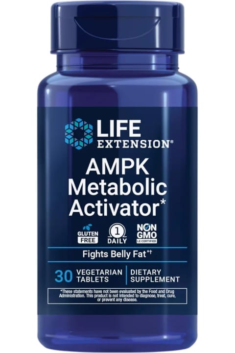 Life Extension Ampk Metabolic Activator 30 قرص گیاهی