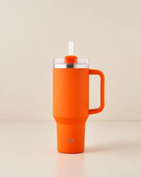 فلاسک استیل New Etna 900 ml نارنجی Good Mood