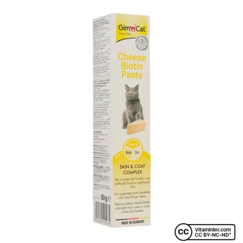 Gimcat Biotin ضد ریزش موی گربه ۵۰ گرم