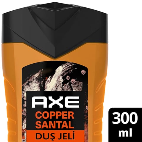 Axe Premium Collection شاور ژل Copper Santal 3 in 1 بدن مو صورت 300 میلیلیتر