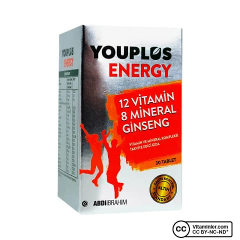 یوپلاس Energy مولتیویتامین ۳۰ عددی