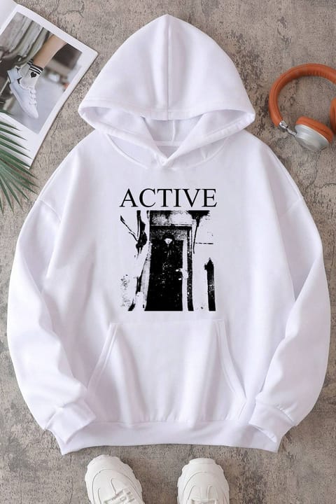سوییشرت اورسایز Active چاپی uyguntarz