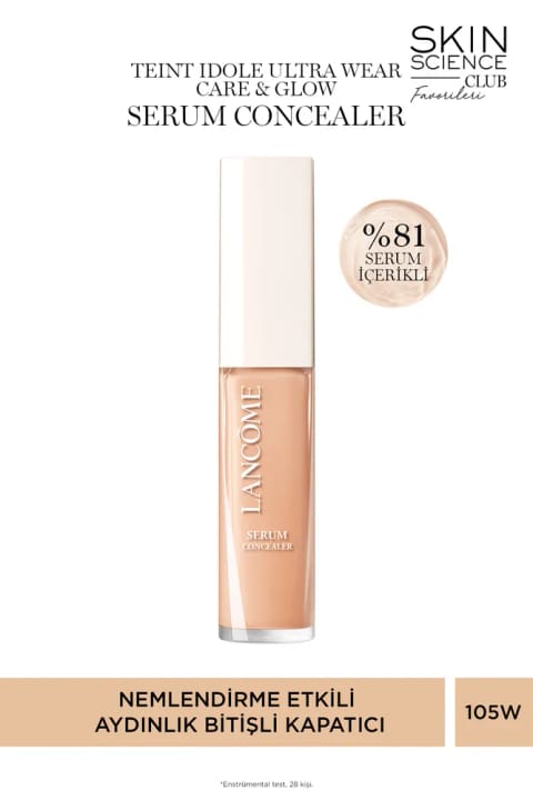 Lancome Teint Idole Ultra Wear Care & Glow سرم کانسیلر درخشانکننده 105...