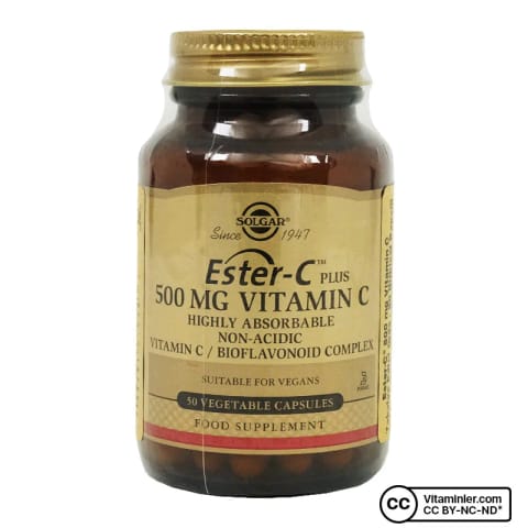 Solgar Ester-C Plus 500 میلیگرم 50 کپسول
