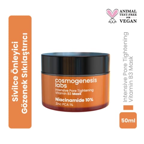 کرم ماسک صورت ضد منافذ و ویتامین B3 Cosmogenesis Labs 50ml