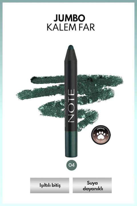 NOTE Jumbo Eyeshadow Pencil Waterproof سایه چشم مقاوم در برابر آب 04