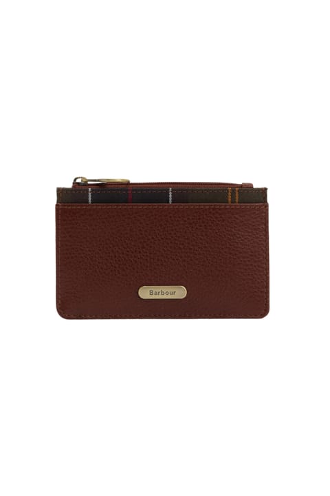 کیف کارت چرم Barbour Alder BR11 Brown Classic