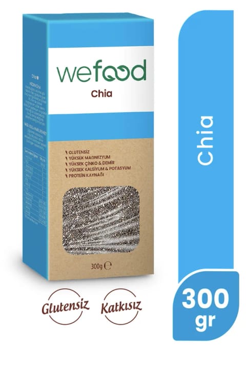 Wefood چیا سیاه ۳۰۰ گرم