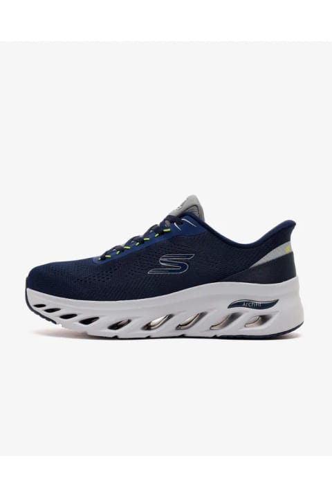SKECHERS ARCH FIT GLIDE-STEP مردانه لاکی اسپورت کفش 232530 NVGY