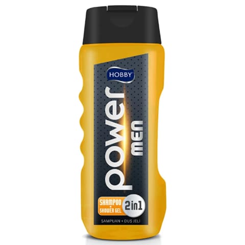 Hobby Men Power شامپو و ژل دوش دوکاره 400 میلیلیتری