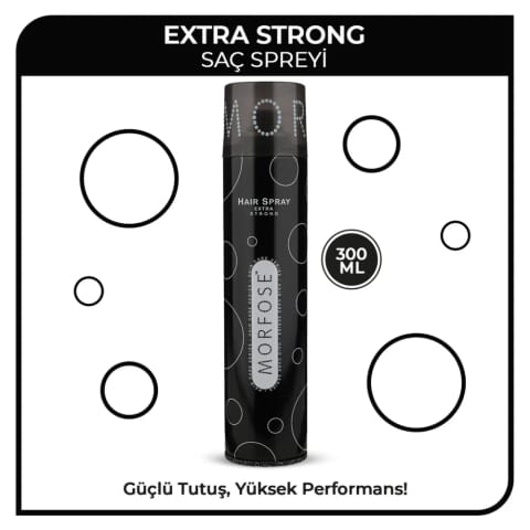 اسپری مو Morfose Extra Strong 300 میلیلیتری