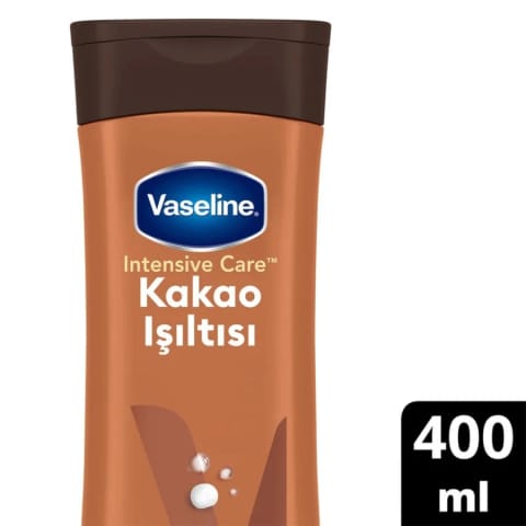 Vaseline لوسیون بدن درخشش کاکائو 400 میل