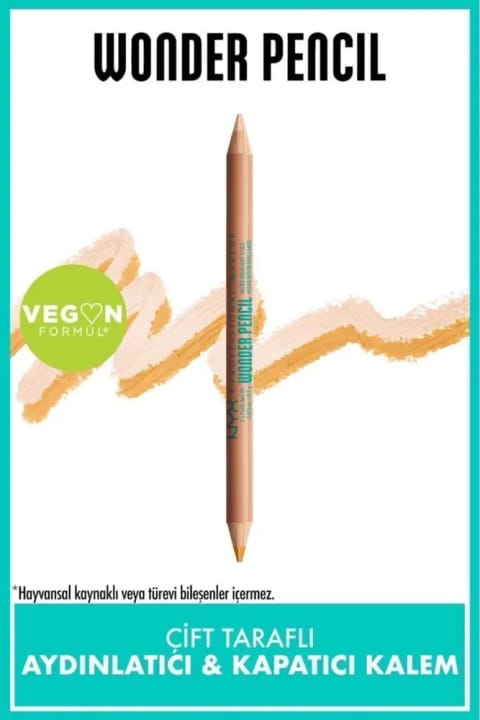 NYX Professional Makeup Wonder Pencil دوطرفه هایلایتر و کانسیلر