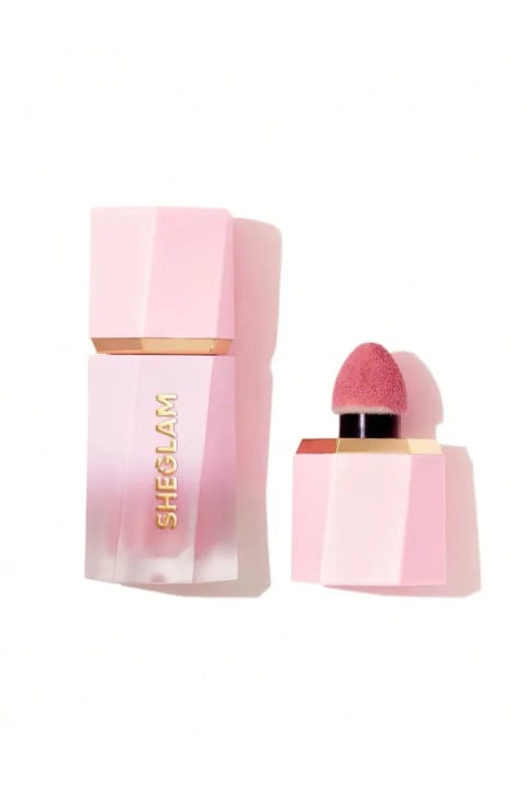 SHEGLAM COLOR BLOOM رژگونه مایع مات، LOVE CAKE 5.2ML