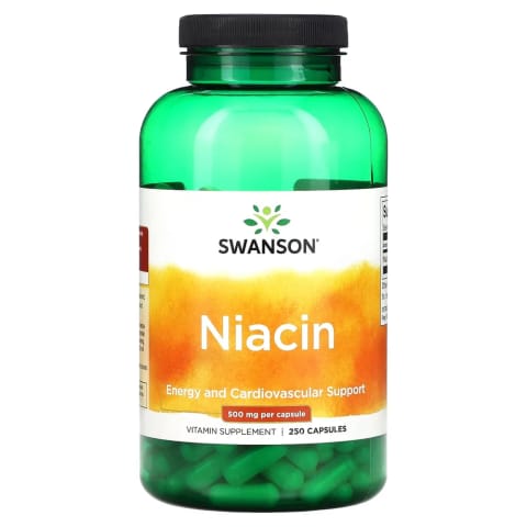 مکمل نیاسین Swanson Vitamin B3 500 mg