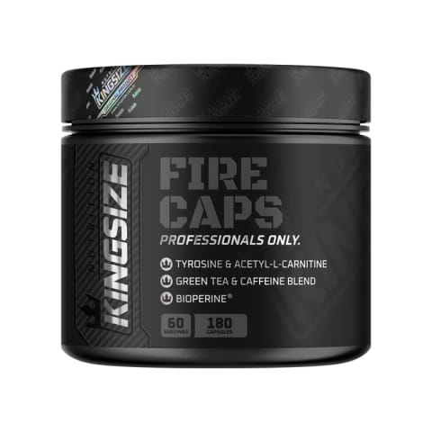 Kingsize Nutrition Fire Caps 180 کپسول