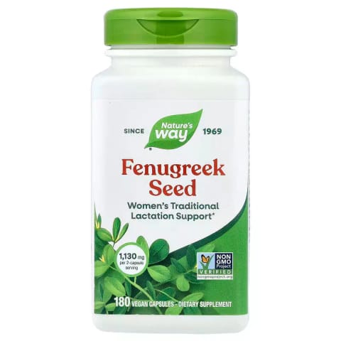 Nature's Way Fenugreek Seed 180 Vegan Caps
