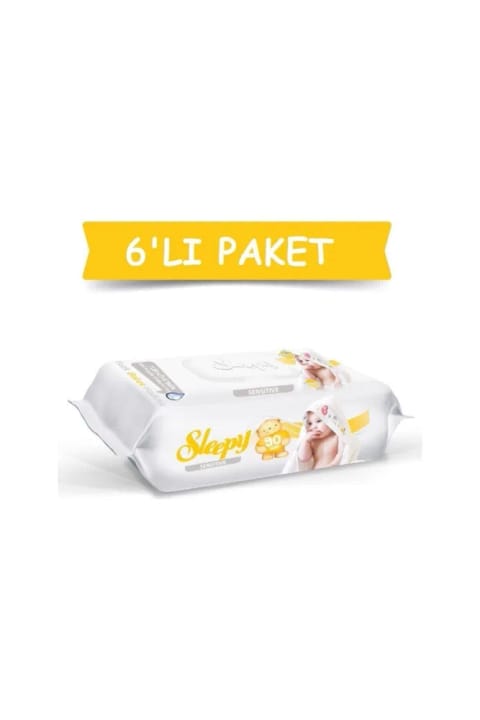 Sleepy Sensitive دستمال مرطوب ۹۰ عددی