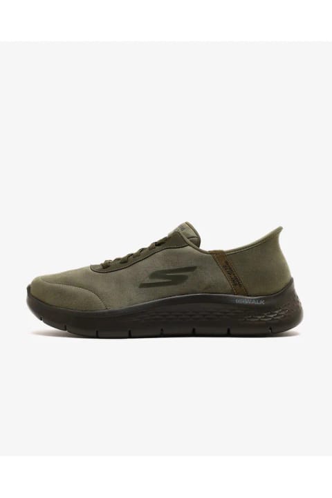 کفش پیاده‌روی مردانه SKECHERS GO WALK FLEX SMOOTH MOTION خاکی 216326TK OLV