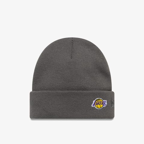 کلاه بافت New Era LA Lakers NBA Mini Logo یونیسکس خاکستری