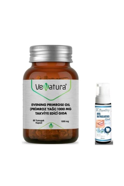 VeNatura روغن گل مغربی (Primroz Yağı) 1000 mg 60 کپسول