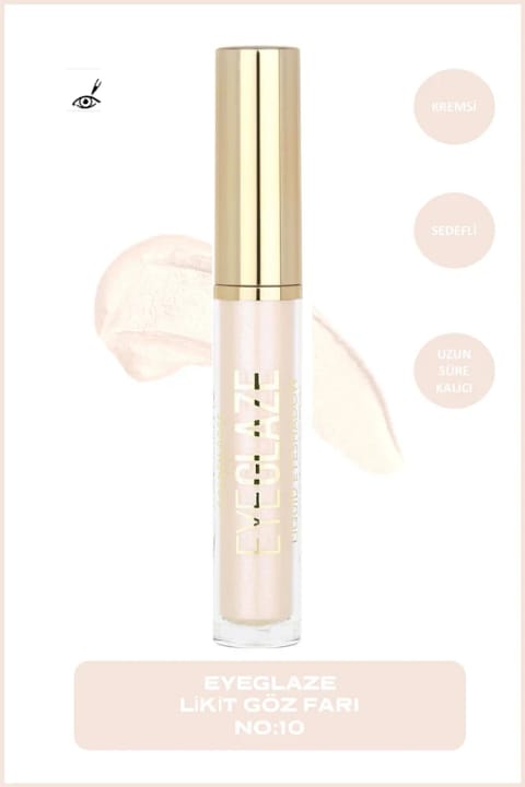 Golden Rose سایه مایع Eye Glaze - 10 Quartz