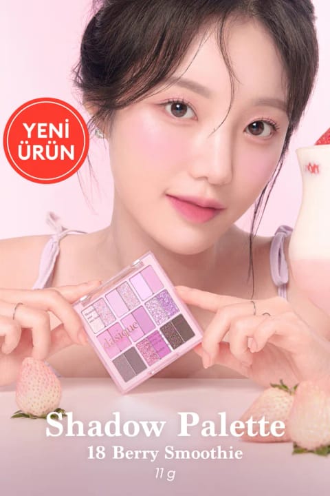 پالت سایه چشم DASIQUE Shadow Pale... — 18 Berry Smoothie