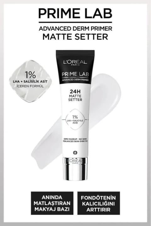 لورآل پاریس Prime Lab مات ستتر پایه آرایش ماتکننده