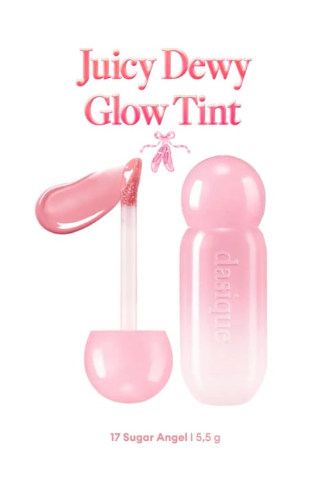 dasique تینت براق با رطوبترسانی و رنگ ملایم Juicy Dewy Glo... — 17 Sugar Angel
