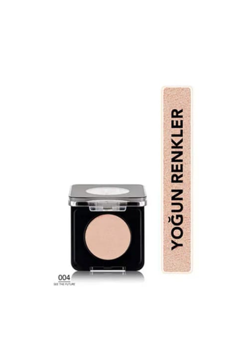 Flormar سایه چشم فشرده تک‌رنگ درخشان شماره 004