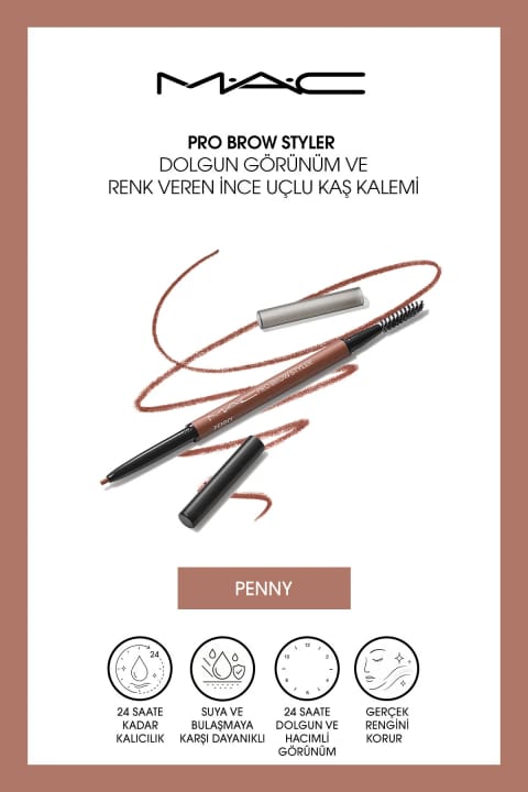 مداد ابروی نازک M.A.C Pro Brow Styler با ظاهری پر و رنگی‌کننده - Penny