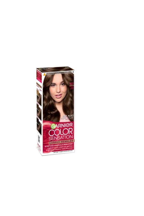 رنگ مو Garnier COLOR SENSATION 5.0 قهوه‌ای روشن درخشان