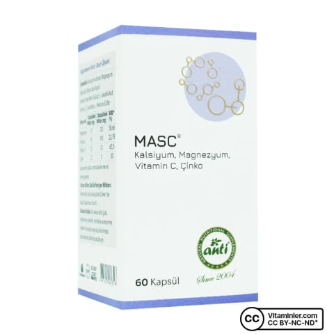 Anti Masc کلسیم 60 کپسول
