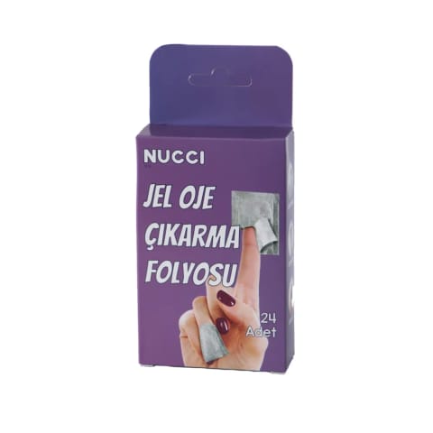 Nucci کاغذ پاک‌کننده ژل ناخن