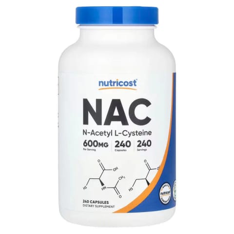 Nutricost N-Acetyl L-Cysteine (NAC) 600mg