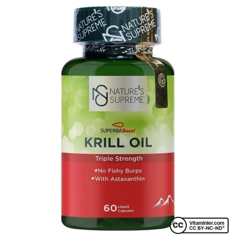 Nature's Supreme Krill Oil 60 کپسول