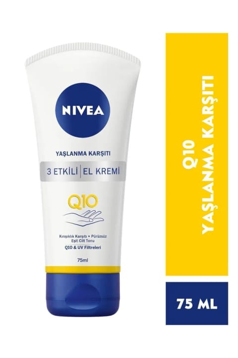 NIVEA کرم دست ضد پیری Q10 حجم ۷۵ میلیلیتر