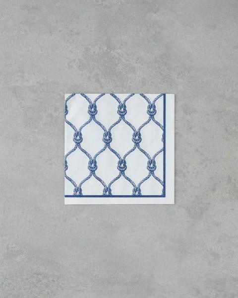 دستمال کاغذی Coastal Tie ۲۰ عددی ۳۳x۳۳ سانتی‌متر آبی