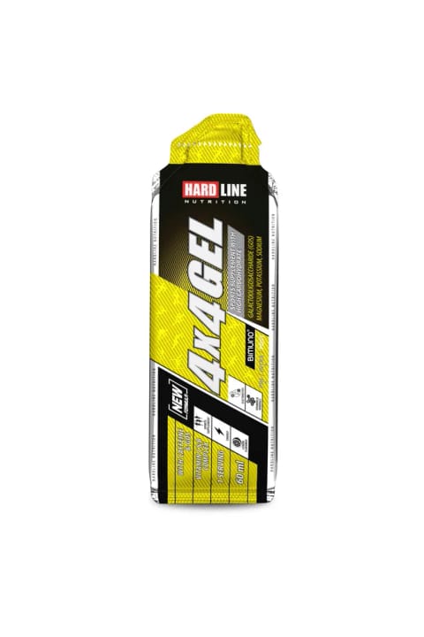 Hardline Nutrition ژل 4x4 کافئین + GOS (۶۰ میلیلیتر *۱ عدد) کربوهیدرات، Magnesium