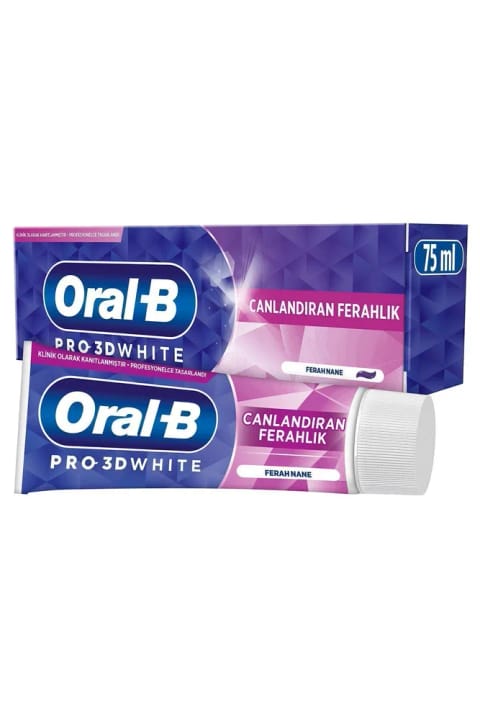 خمیردندان Oral-B Pro 3D White Freshness Revitalizing 75 میلیلیتر