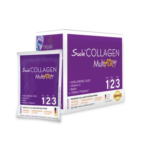 Suda Collagen Multiform 10 گرم x 30 ساشه بدون طعم