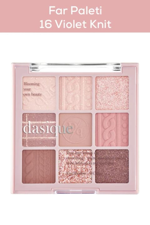 پالت سایه چشم dasique Violet Knit 16 رنگ