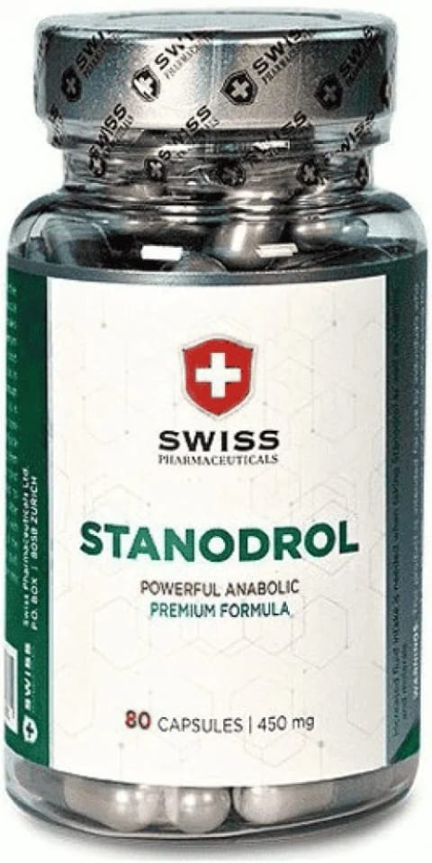Swiss Pharma Stanodrol 450 mg (NAC, Milk Thistle) 80 Kapsül