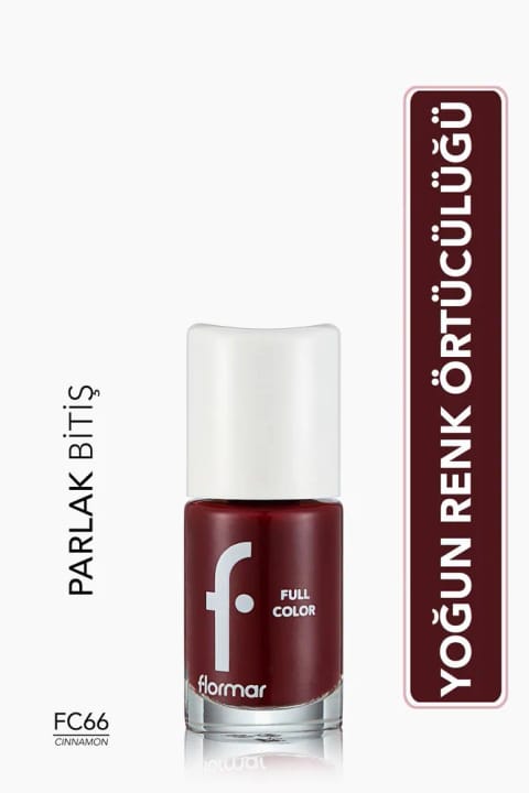 Flormar Full Color Nail Enamel - FC66 Cinnamon