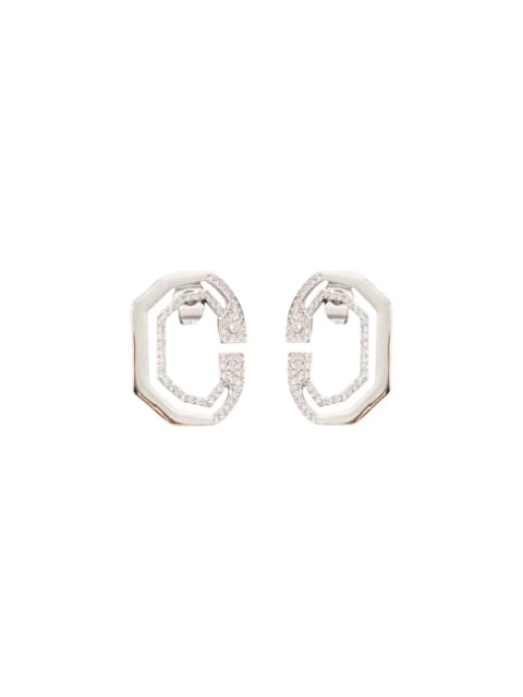 گوشواره سنگ‌دار - Silver