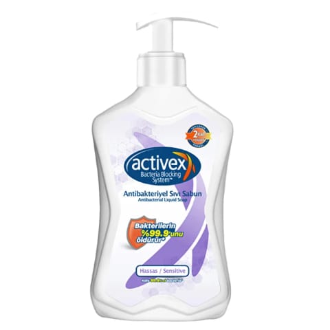 Activex آنتیباکتریال شامپو بدن مایع حساس 500 میلیلیتر