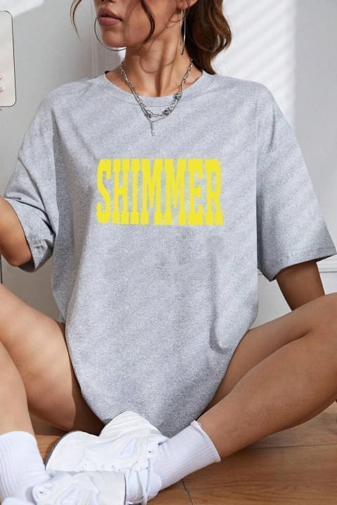 تی‌شرت یونیسکس Shimmer چاپی uyguntarz